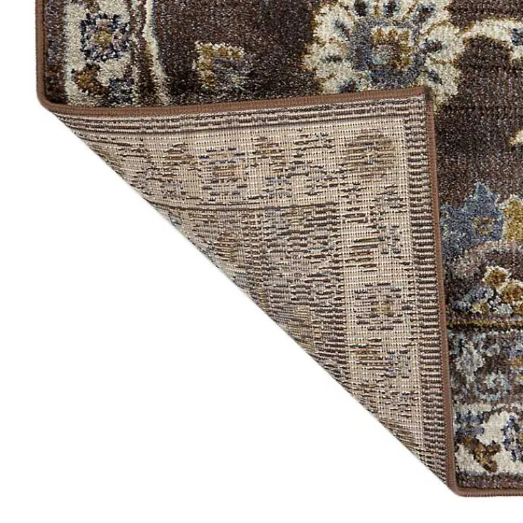 Area Rugs-Kirklands Home Jordan Bea Runner, 2x10 Brown