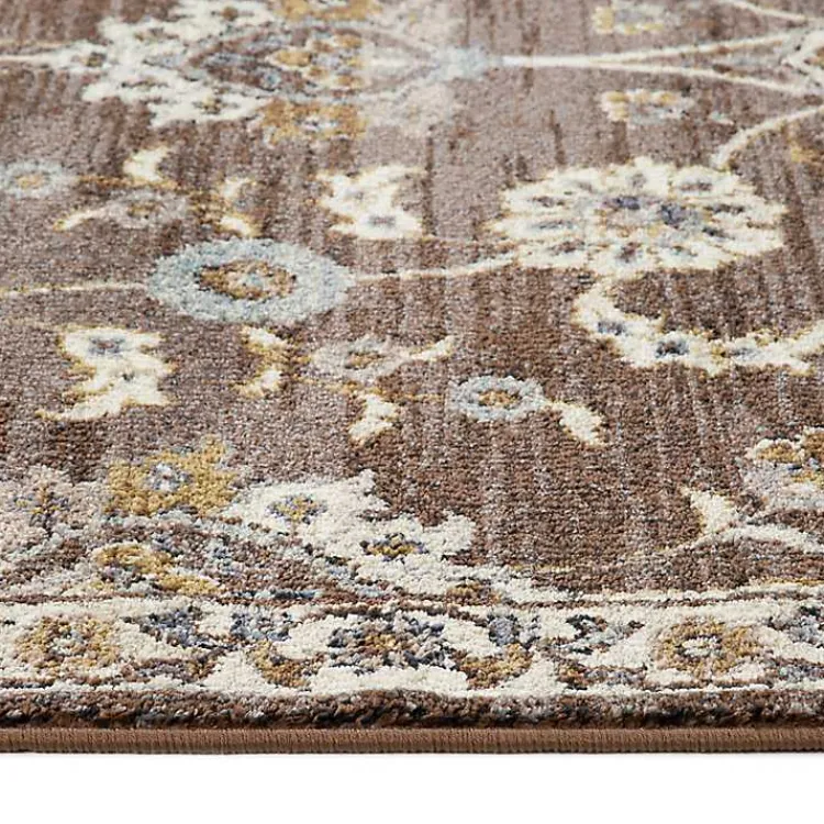 Area Rugs-Kirklands Home Jordan Bea Runner, 2x10 Brown