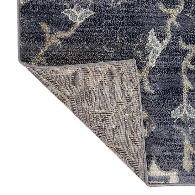 Area Rugs-Kirklands Home Jordan Eva Medallion Area Rug, 6x9 Purple