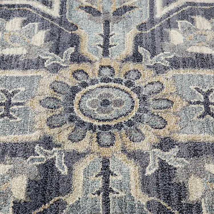 Area Rugs-Kirklands Home Jordan Eva Medallion Area Rug, 6x9 Purple