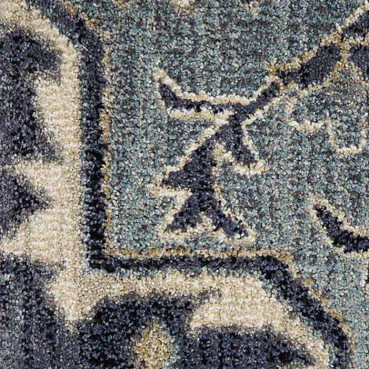 Area Rugs-Kirklands Home Jordan Eva Medallion Area Rug, 6x9 Purple