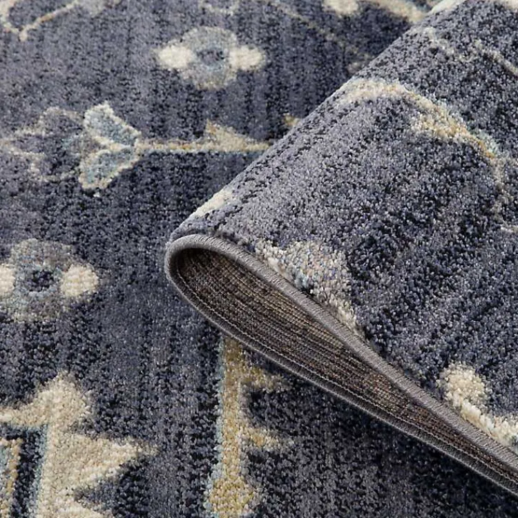 Area Rugs-Kirklands Home Jordan Eva Medallion Area Rug, 6x9 Purple