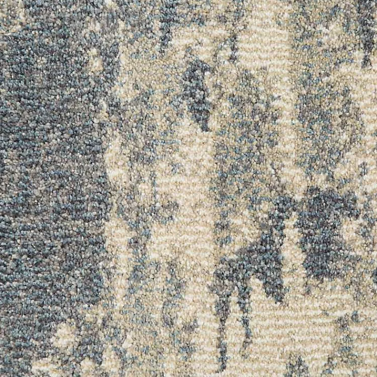 Area Rugs-Kirklands Home Jordan Delia Modern Runner, 2x10 Gray