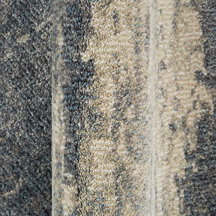 Area Rugs-Kirklands Home Jordan Delia Modern Runner, 2x10 Gray