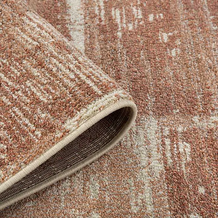 Area Rugs-Kirklands Home Jordan Aly Sand Modern Area Rug, 5x7 Red