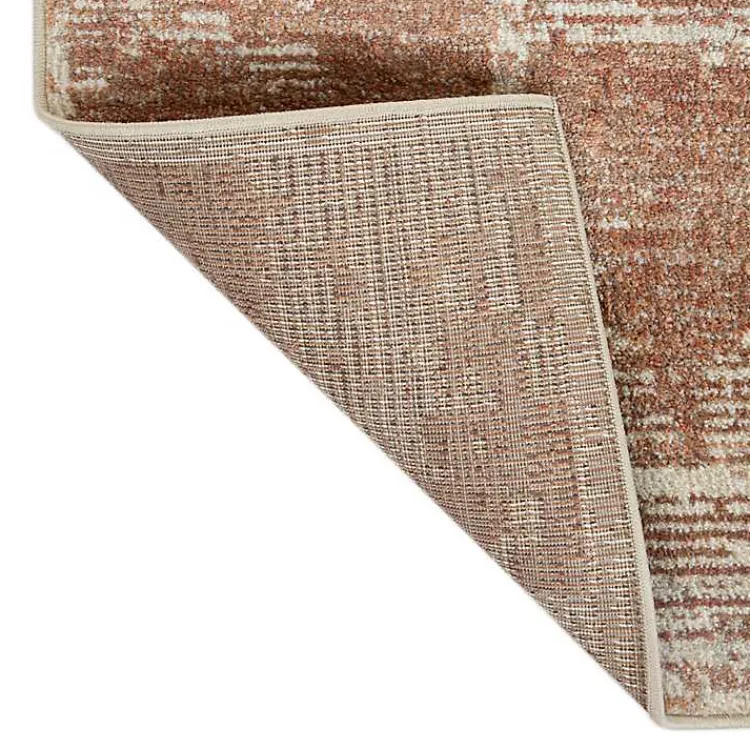 Area Rugs-Kirklands Home Jordan Aly Sand Modern Area Rug, 5x7 Red