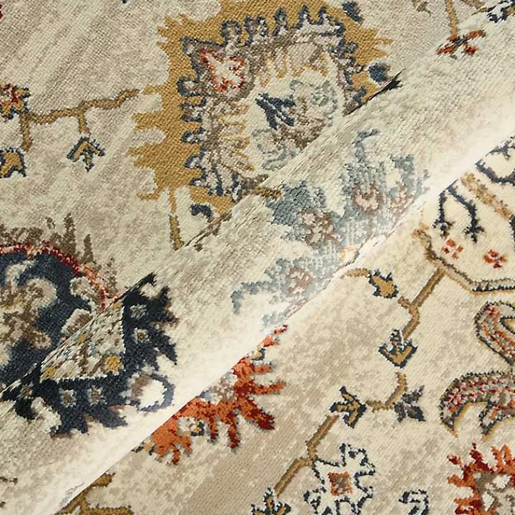 Area Rugs-Kirklands Home Elina Beige Area Rug, 7x9 Tan