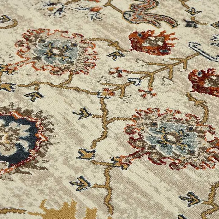 Area Rugs-Kirklands Home Elina Beige Area Rug, 7x9 Tan