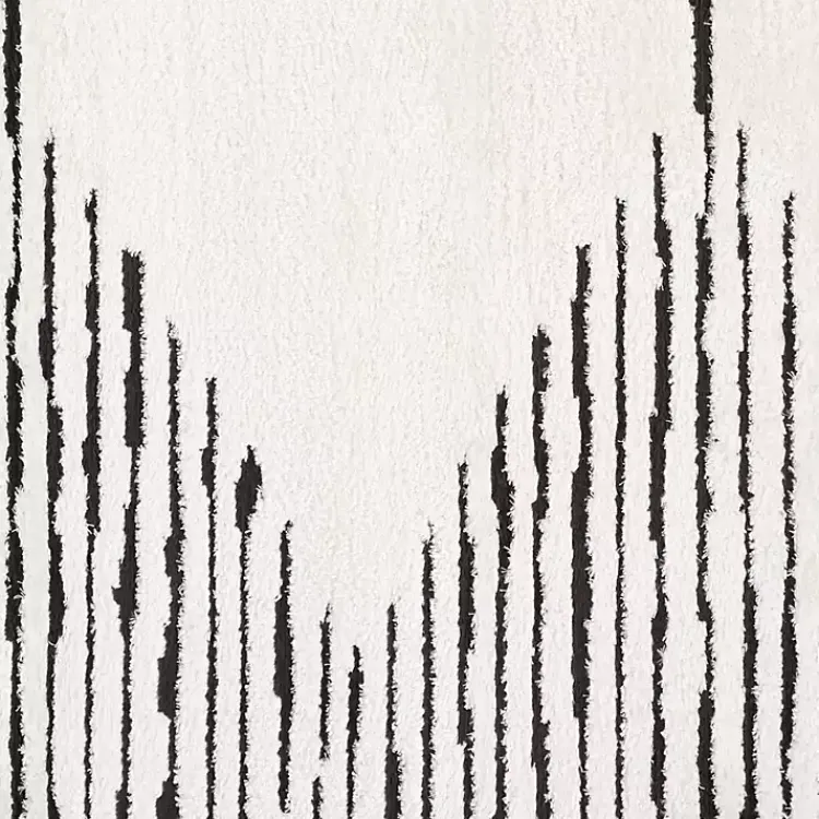 Area Rugs-Kirklands Home White Moroccan Accent Rug, 2x3