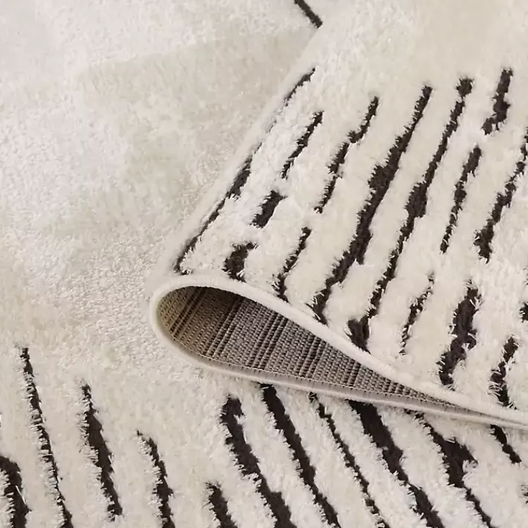 Area Rugs-Kirklands Home White Moroccan Accent Rug, 2x3