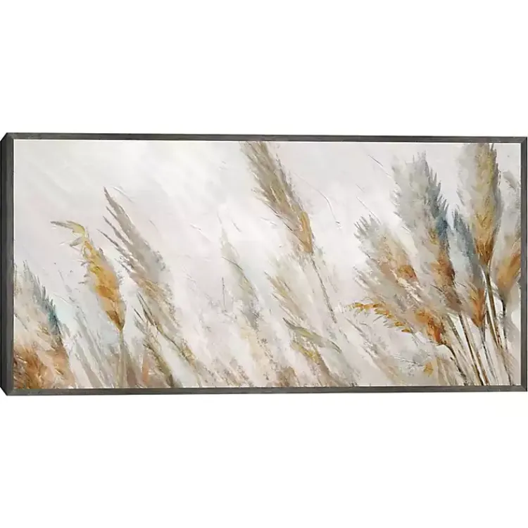 Canvas Art-Kirklands Home Autumn Reeds Framed Canvas Art Print