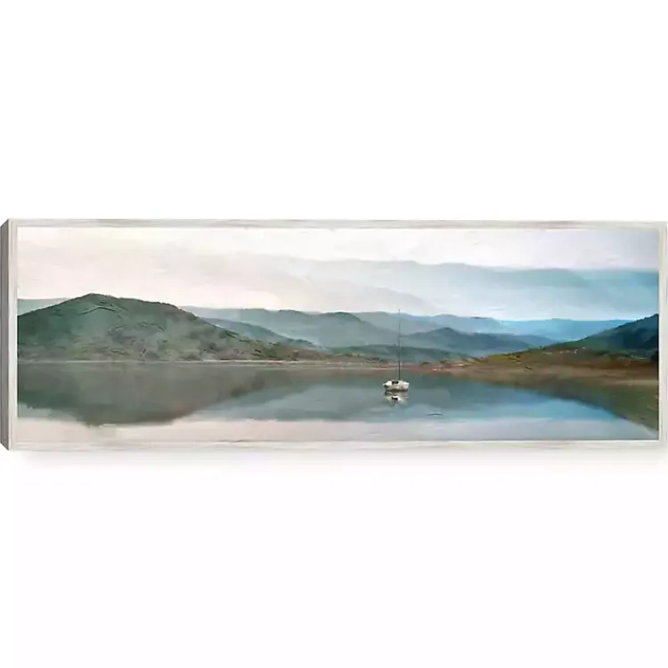 Canvas Art-Kirklands Home Lake Harmony Framed Canvas Art Print Multi