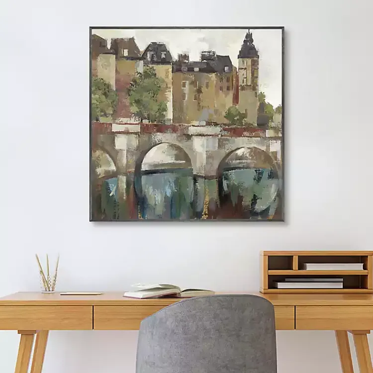 Canvas Art-Kirklands Home Paris Late Summer Framed Canvas Art Print Multi