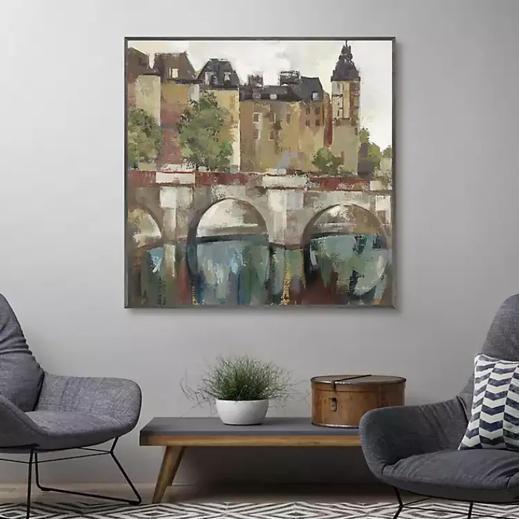 Canvas Art-Kirklands Home Paris Late Summer Framed Canvas Art Print Multi