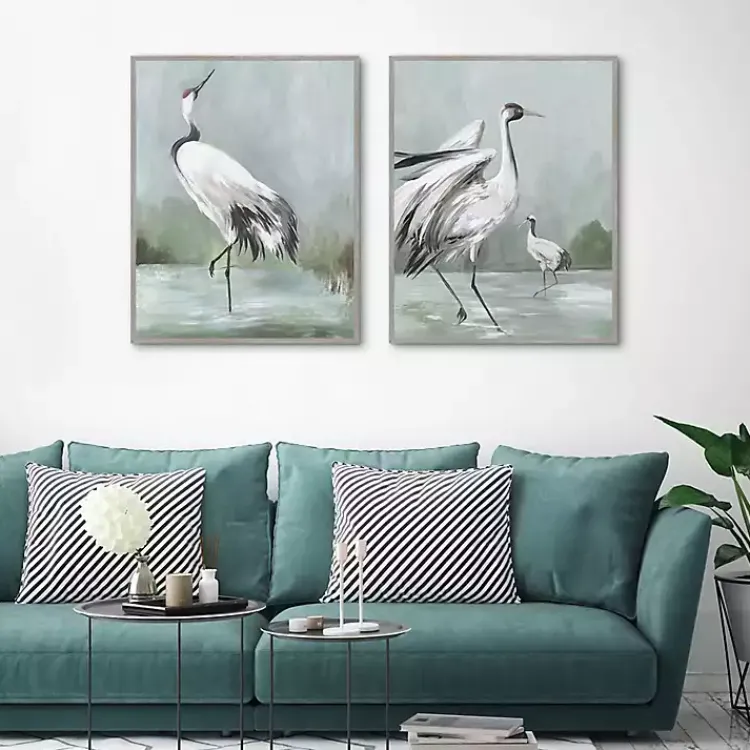 Canvas Art-Kirklands Home Noble Beauty Framed Canvas Art Prints, Set of 2