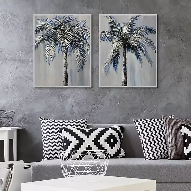 Canvas Art-Kirklands Home Palm Magic Framed Canvas Art Prints, Set of 2