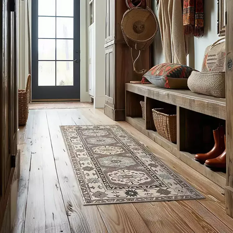 Area Rugs-Kirklands Home Coffee Shary Washable Runner, 2x7