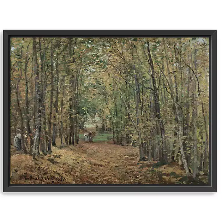 Canvas Art-Kirklands Home Avenue In The Parc De Marly Framed Canvas Print