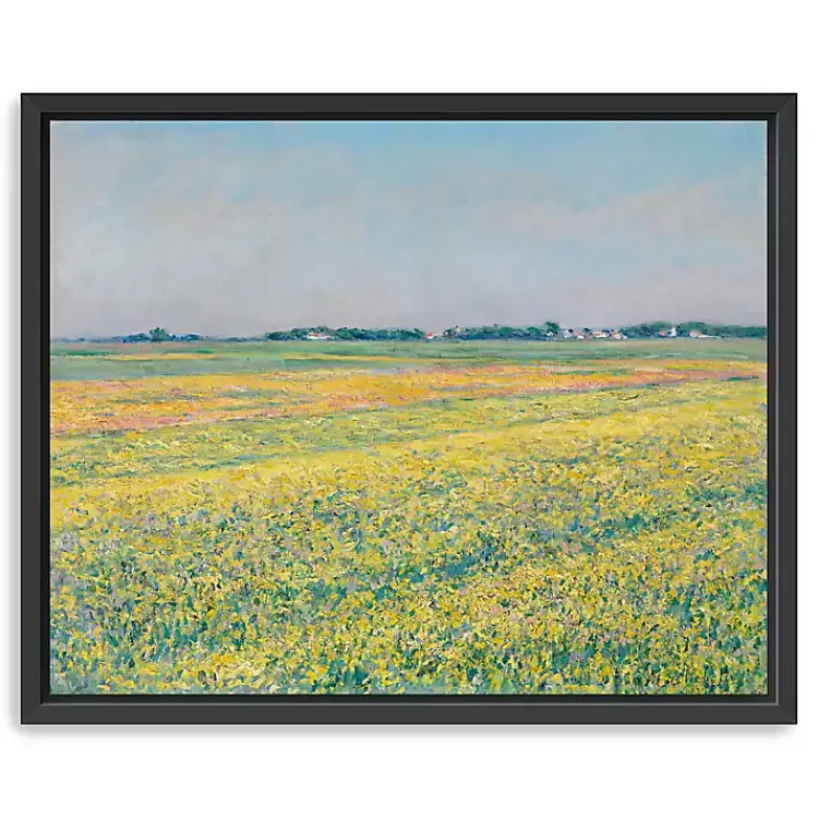 Canvas Art-Kirklands Home Plain of Gennevilliers Framed Canvas Art Print