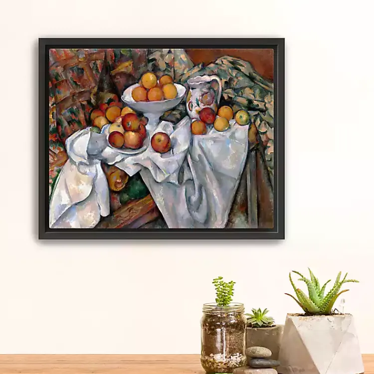 Canvas Art-Kirklands Home Apples and Oranges Canvas Art Print, 22x18 in. Multi