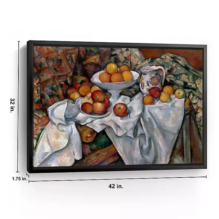 Canvas Art-Kirklands Home Apples and Oranges Canvas Art Print, 42x32 in. Multi