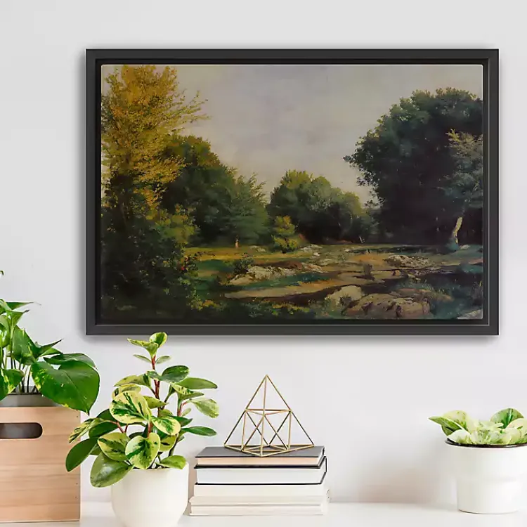 Canvas Art-Kirklands Home La Clairiere Framed Canvas Art Print, 18x26