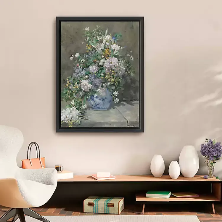 Canvas Art-Kirklands Home Spring Bouquet Framed Canvas Art Print, 26x34