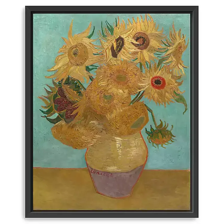 Canvas Art-Kirklands Home Vase with Twelve Sunflowers Canvas Art Print