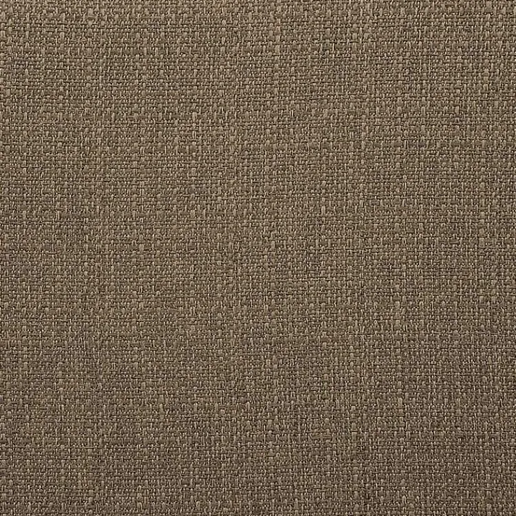 Benches & Ottomans-Kirklands Home Upholstered Eliza Round Storage Ottoman Tan