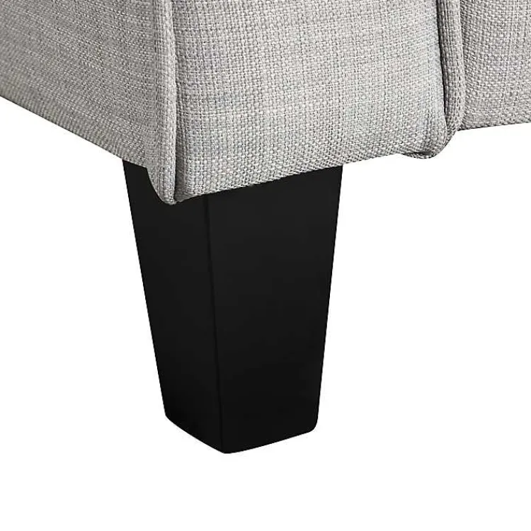 Accent Chairs-Kirklands Home Upholstered Jorden Accent Chair Gray