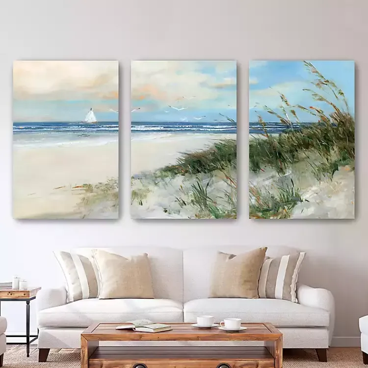 Canvas Art-Kirklands Home Oak Island Sunrise Canvas Art Prints, 32x48