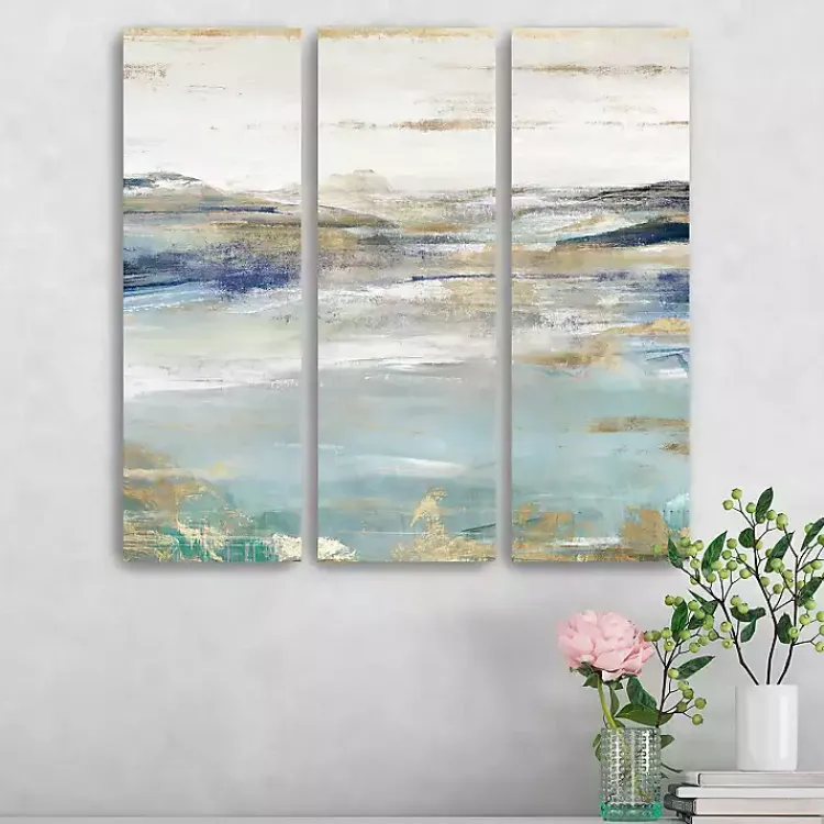 Canvas Art-Kirklands Home Clear Horizon Canvas Art Prints, Set of 3