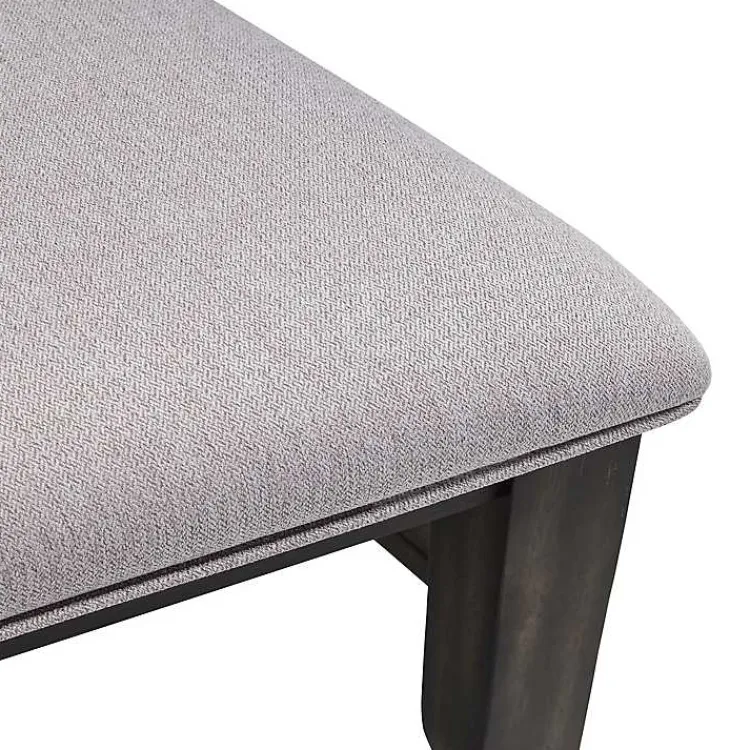 Dining Chairs-Kirklands Home Rustic Brown Slat Back Dining Chairs, Set of 2 Gray