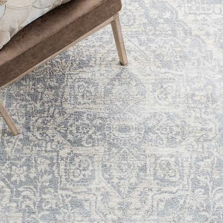 Area Rugs-Kirklands Home Brentwood Traditional Area Rug, 5x7 Gray