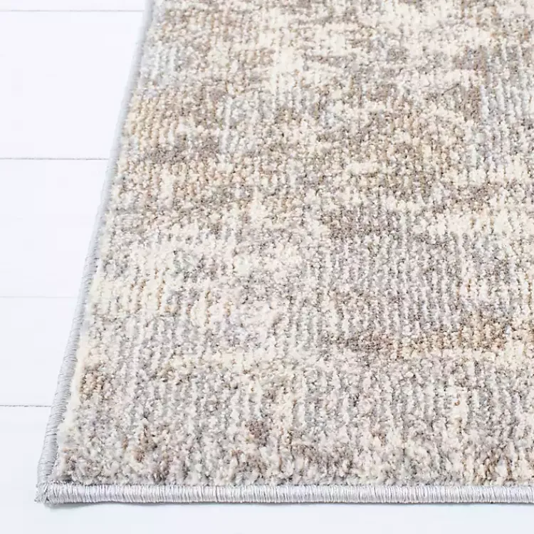 Area Rugs-Kirklands Home Beige Madison Abstract Runner, 2x8 Tan
