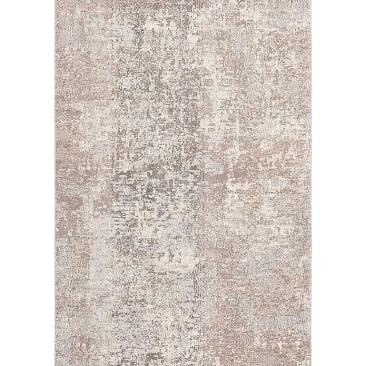 Area Rugs-Kirklands Home Beige Madison Abstract Area Rug, 8x10 Tan