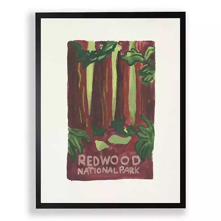 Framed Art-Kirklands Home Redwood National Park Framed Art Print