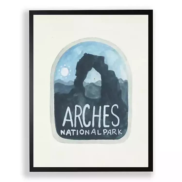 Framed Art-Kirklands Home Arches National Park Framed Art Print