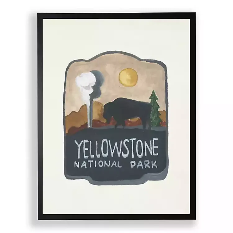 Framed Art-Kirklands Home Yellowstone National Park Framed Art Print