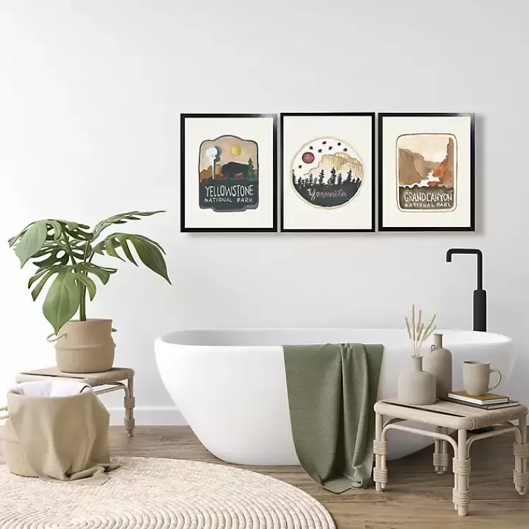 Framed Art-Kirklands Home Yellowstone National Park Framed Art Print