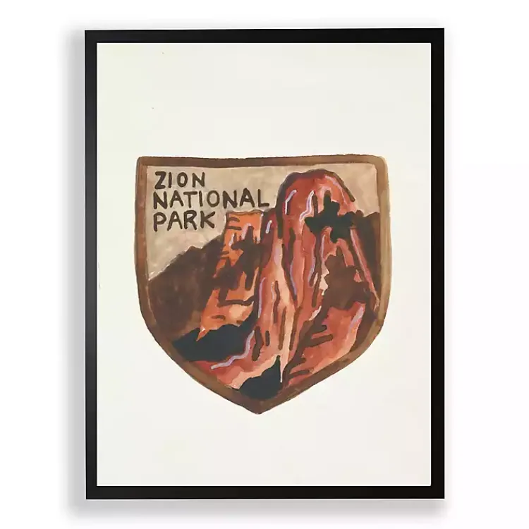 Framed Art-Kirklands Home Zion National Park Framed Art Print