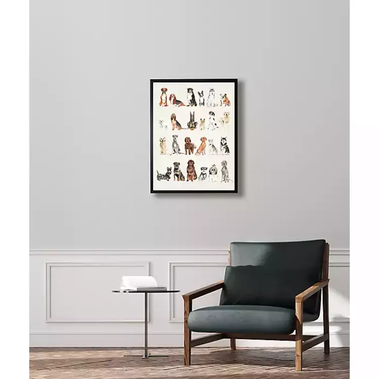 Wall Quotes & Signs-Kirklands Home One Big Happy Dog Family Framed Wall Plaque