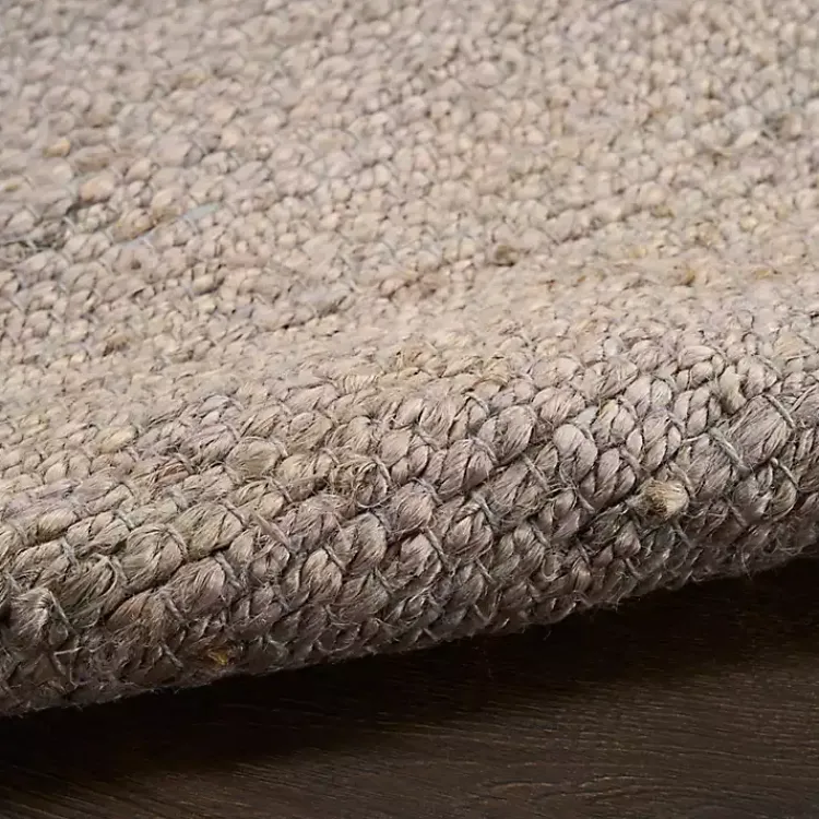 Area Rugs-Kirklands Home Jaxon Natural Jute Area Rug, 5x7 Gray