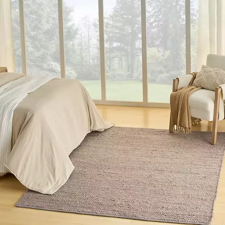 Area Rugs-Kirklands Home Jaxon Natural Jute Area Rug, 8x10 Gray