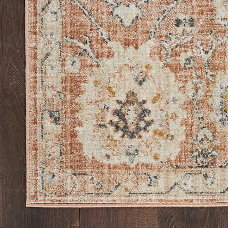 Area Rugs-Kirklands Home Vintage Rust Oushak Area Rug, 5x7