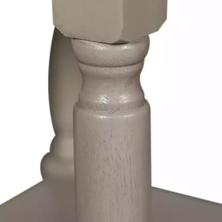 Accent & End Tables-Kirklands Home Light Wood Barrett Accent Table Gray