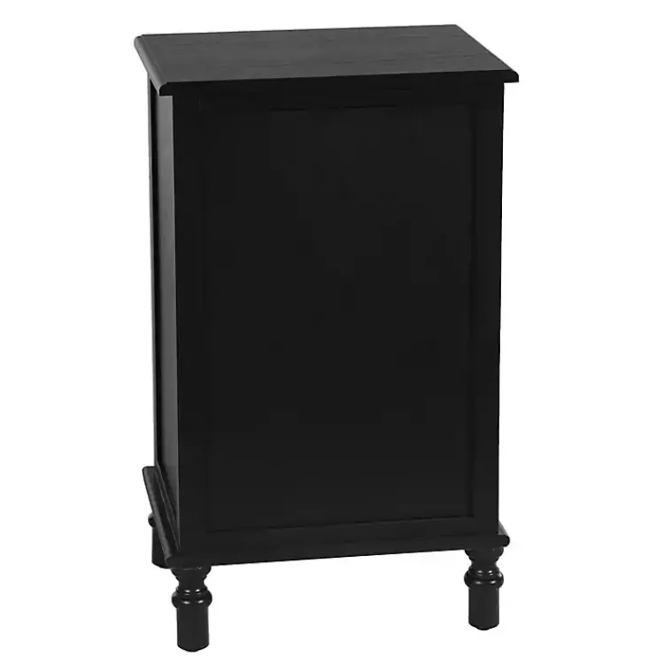Accent & End Tables-Kirklands Home 3-Drawer Winnie Accent Table Black
