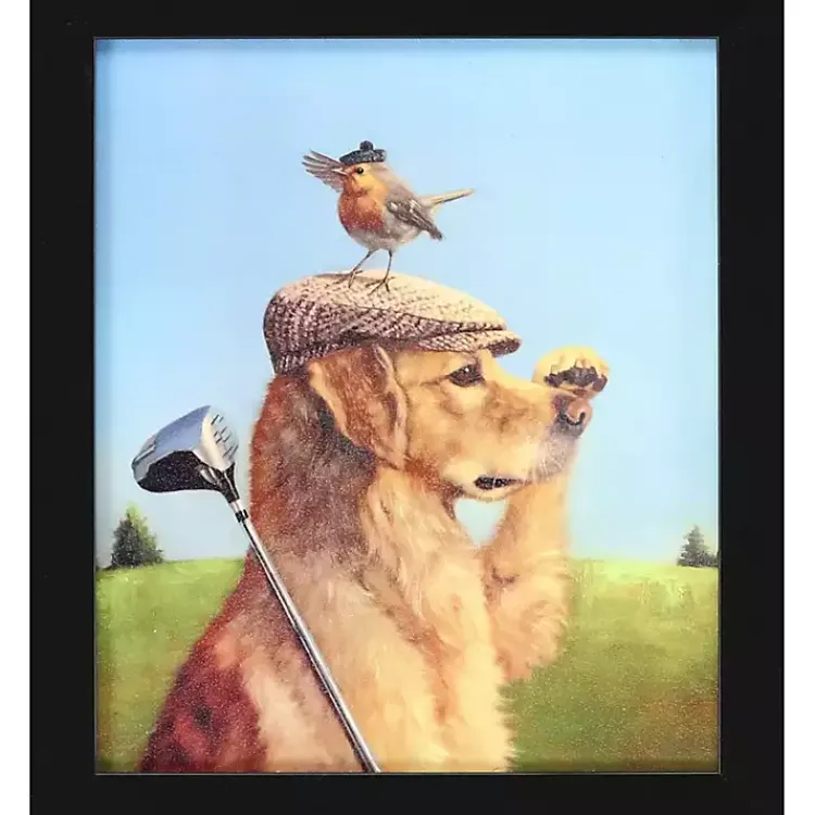 Framed Art-Kirklands Home Lost Ball Framed Art Print