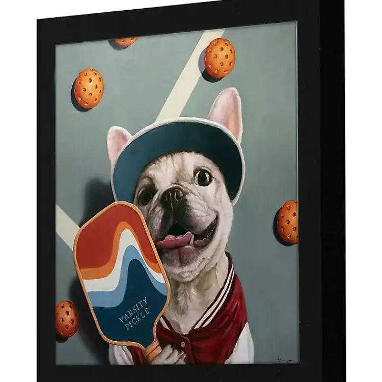 Framed Art-Kirklands Home Varsity Pickle Framed Art Print Multi