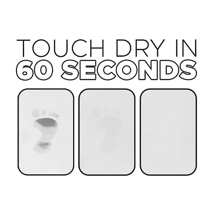 Bathroom Rugs-Kirklands Home Black Patterned Stone Bath Mat